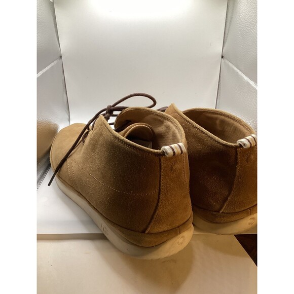 UGG Maksim II Men\'s Boot Chestnut Brown Chukka Shoes Boots Suede Unlined sz 13
